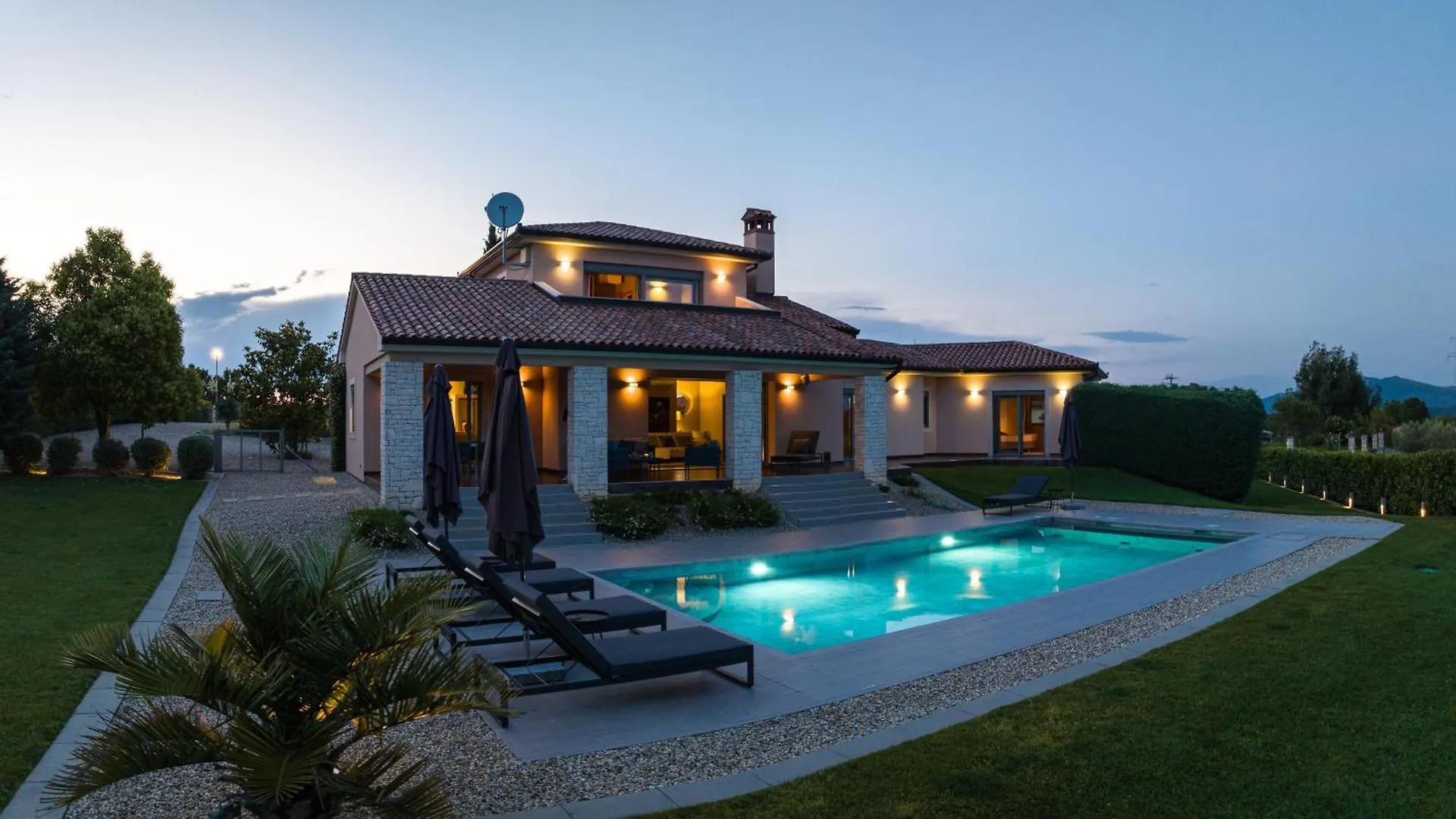 Villa Labin In Zartinj - Luxury Privacy Heated Pool With Auto Cover Labin (Istria)