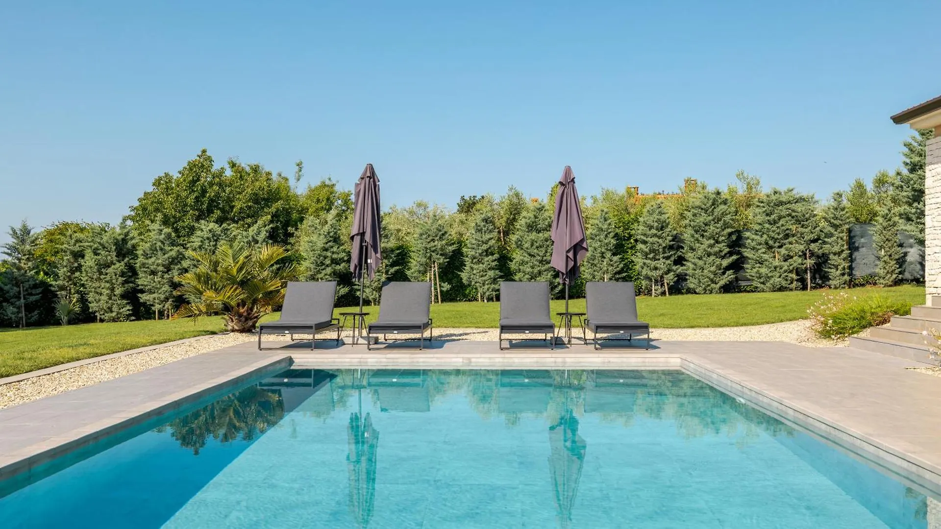 Villa Labin In Zartinj - Luxury Privacy Heated Pool With Auto Cover 0*, Labin (Istria)